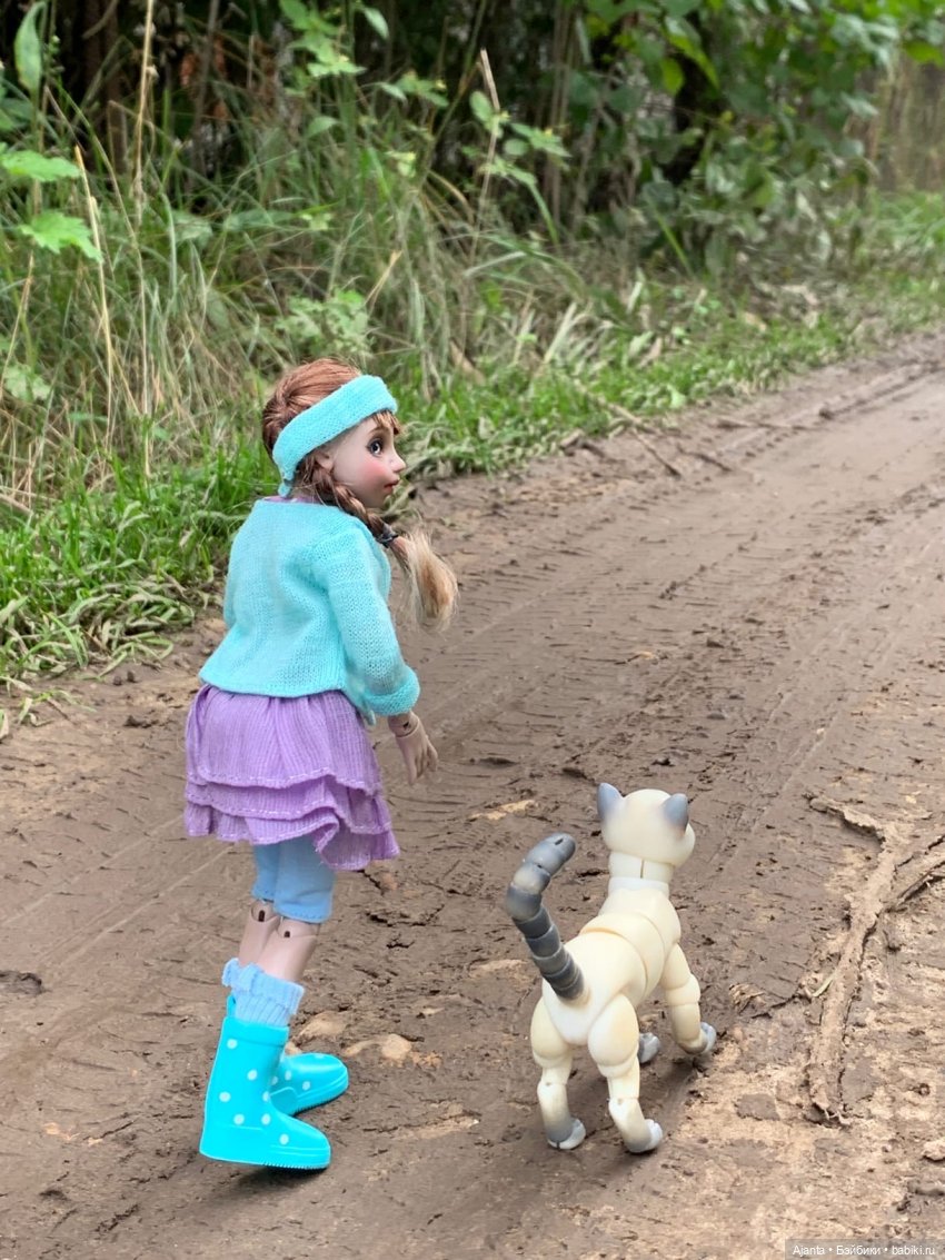 Летние каникулы Лилу — Домашние фото авторских кукол: личные коллекции