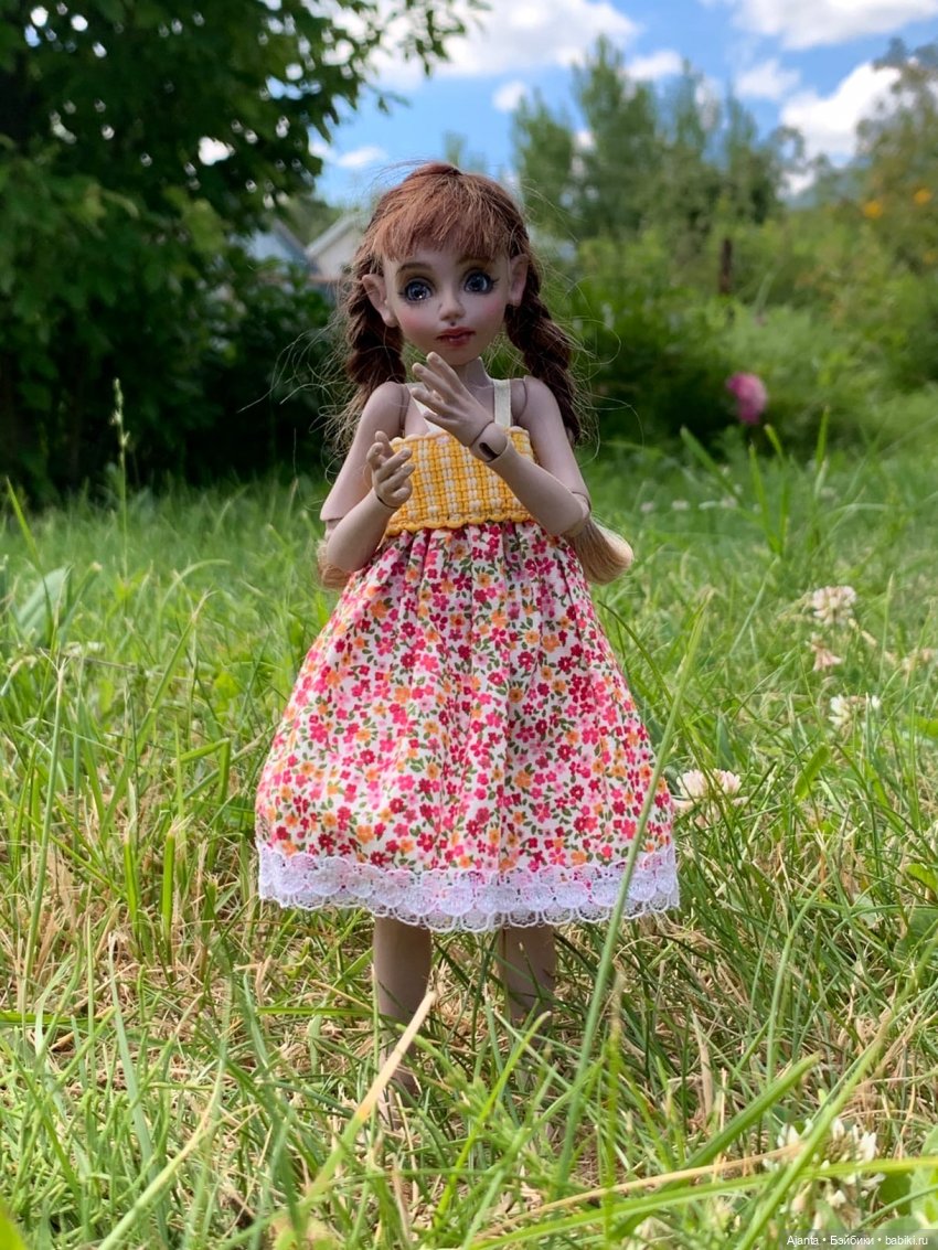 Летние каникулы Лилу — Домашние фото авторских кукол: личные коллекции