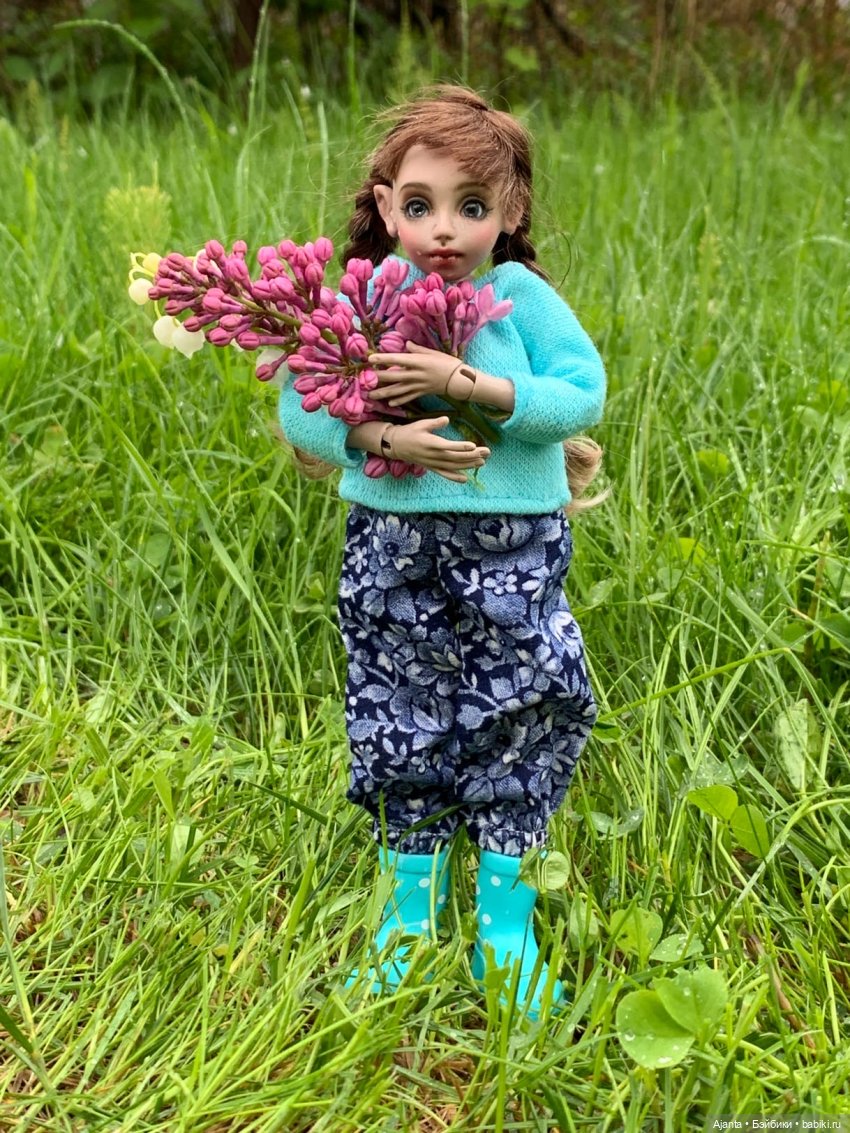 Летние каникулы Лилу — Домашние фото авторских кукол: личные коллекции