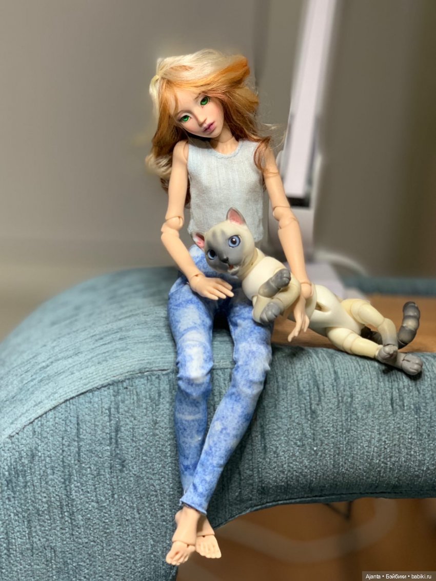 Джулия — Домашние фото авторских кукол: личные коллекции