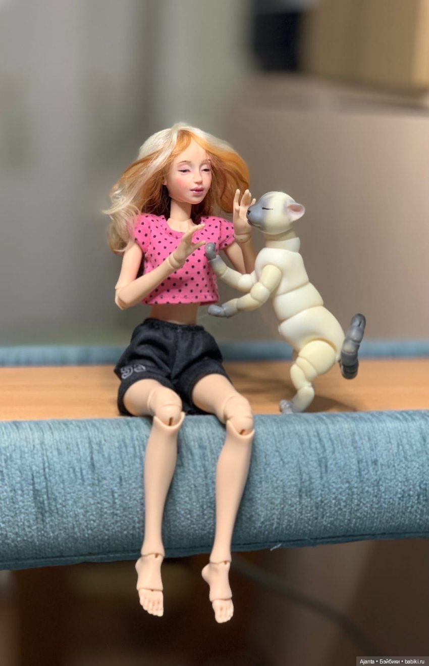 Джулия — Домашние фото авторских кукол: личные коллекции