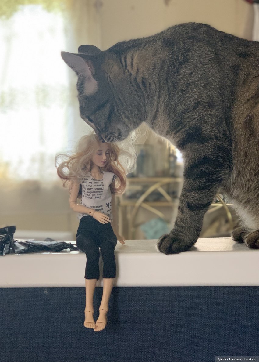 Каникулы Джулии — Домашние фото авторских кукол: личные коллекции