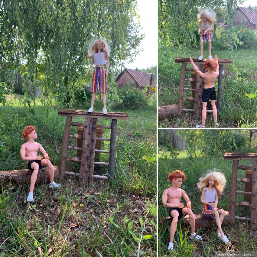 Каникулы Джулии — Домашние фото авторских кукол: личные коллекции