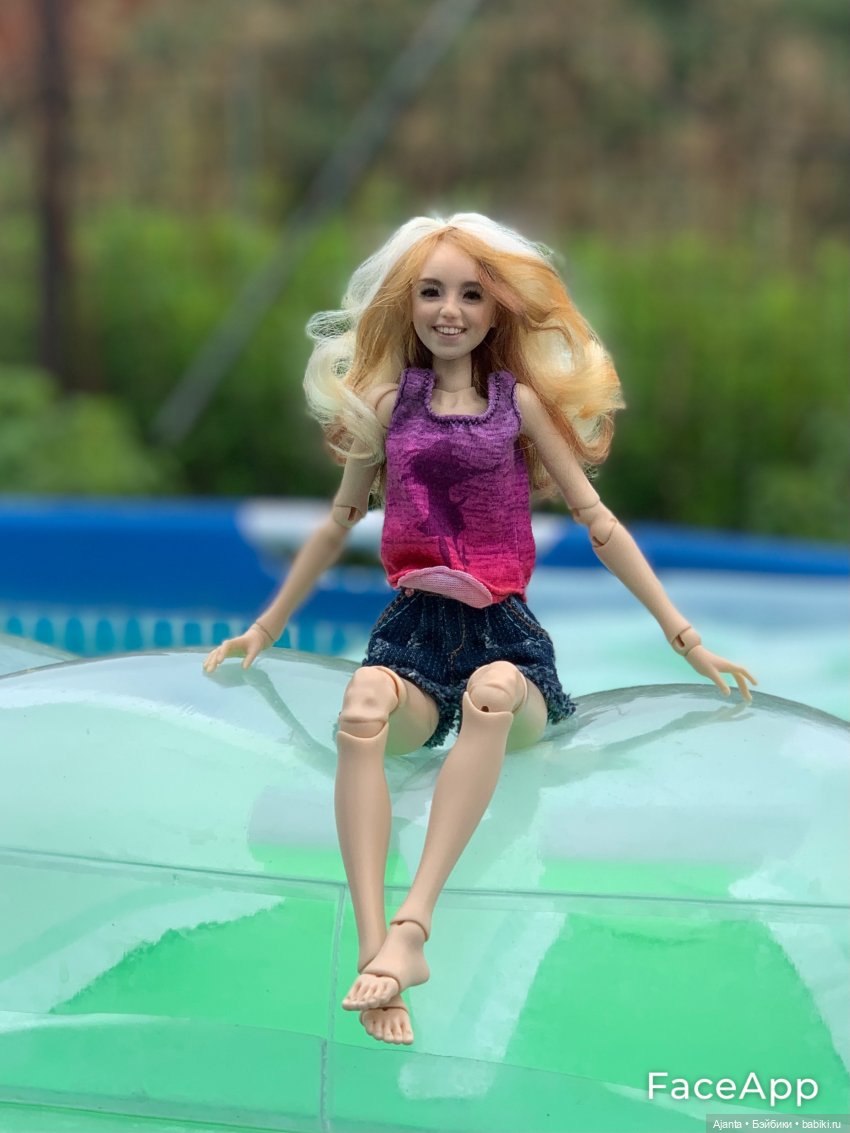 Каникулы Джулии — Домашние фото авторских кукол: личные коллекции