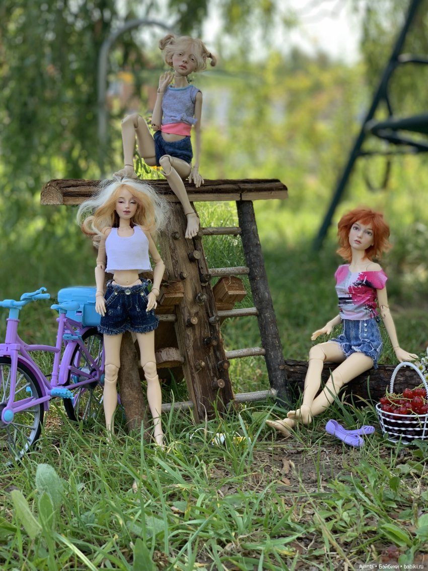 Каникулы Джулии — Домашние фото авторских кукол: личные коллекции