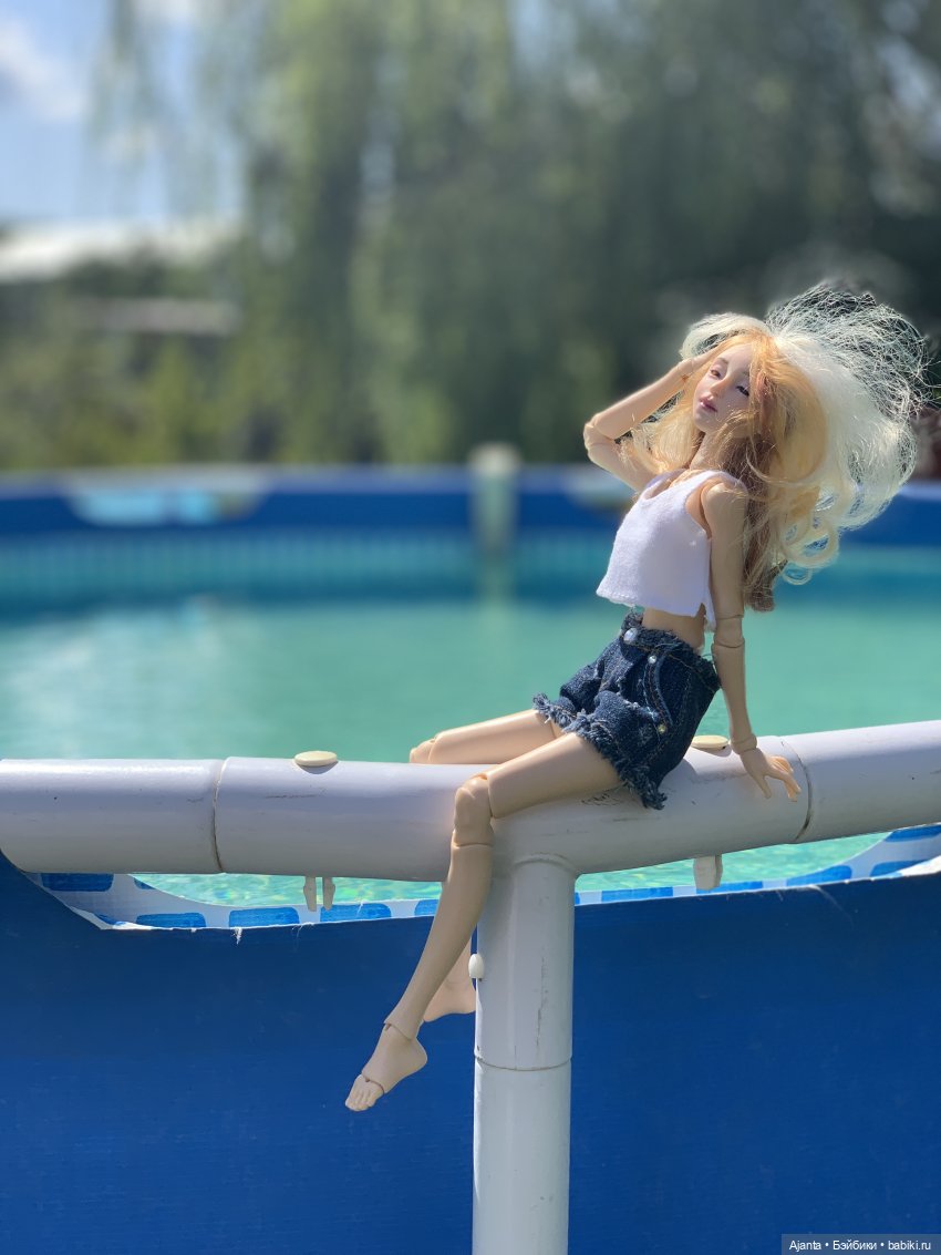 Каникулы Джулии — Домашние фото авторских кукол: личные коллекции