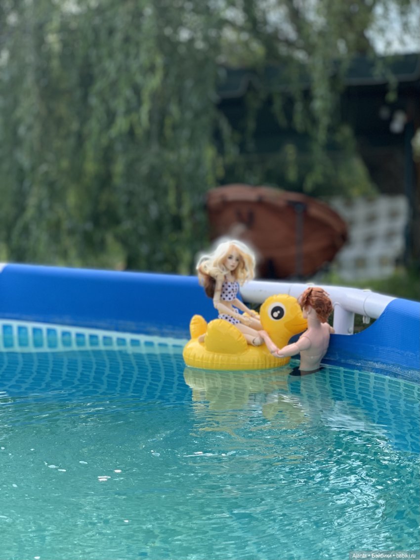 Каникулы Джулии — Домашние фото авторских кукол: личные коллекции