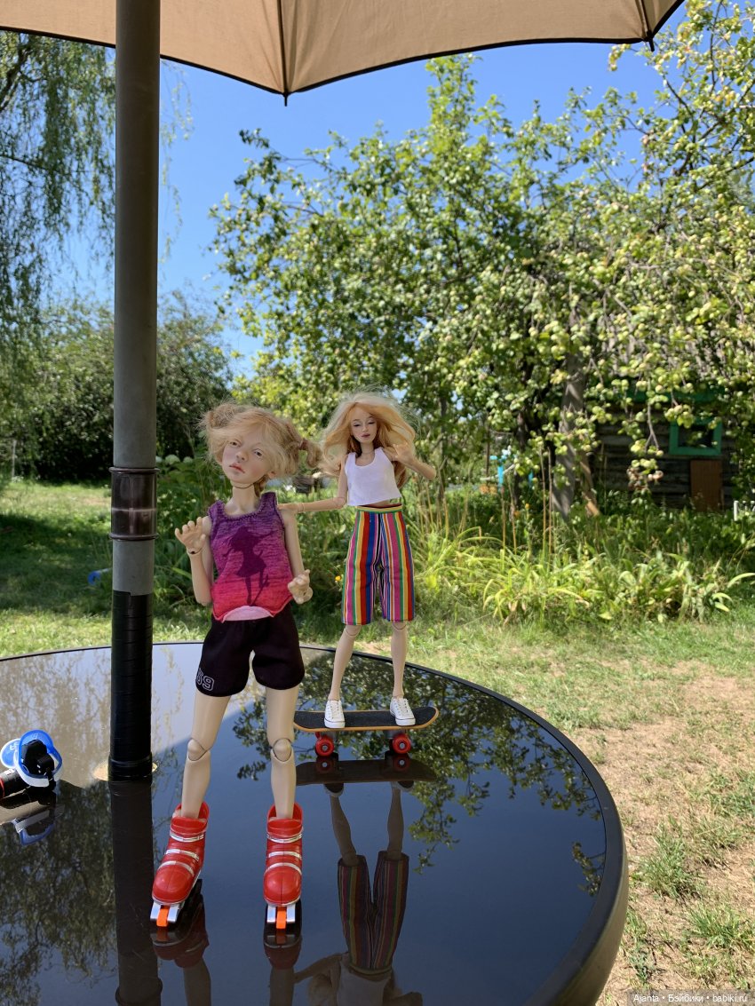 Каникулы Джулии — Домашние фото авторских кукол: личные коллекции