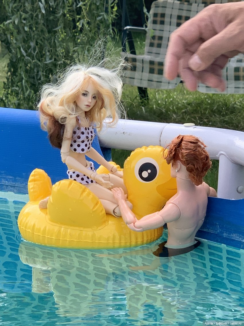 Каникулы Джулии — Домашние фото авторских кукол: личные коллекции