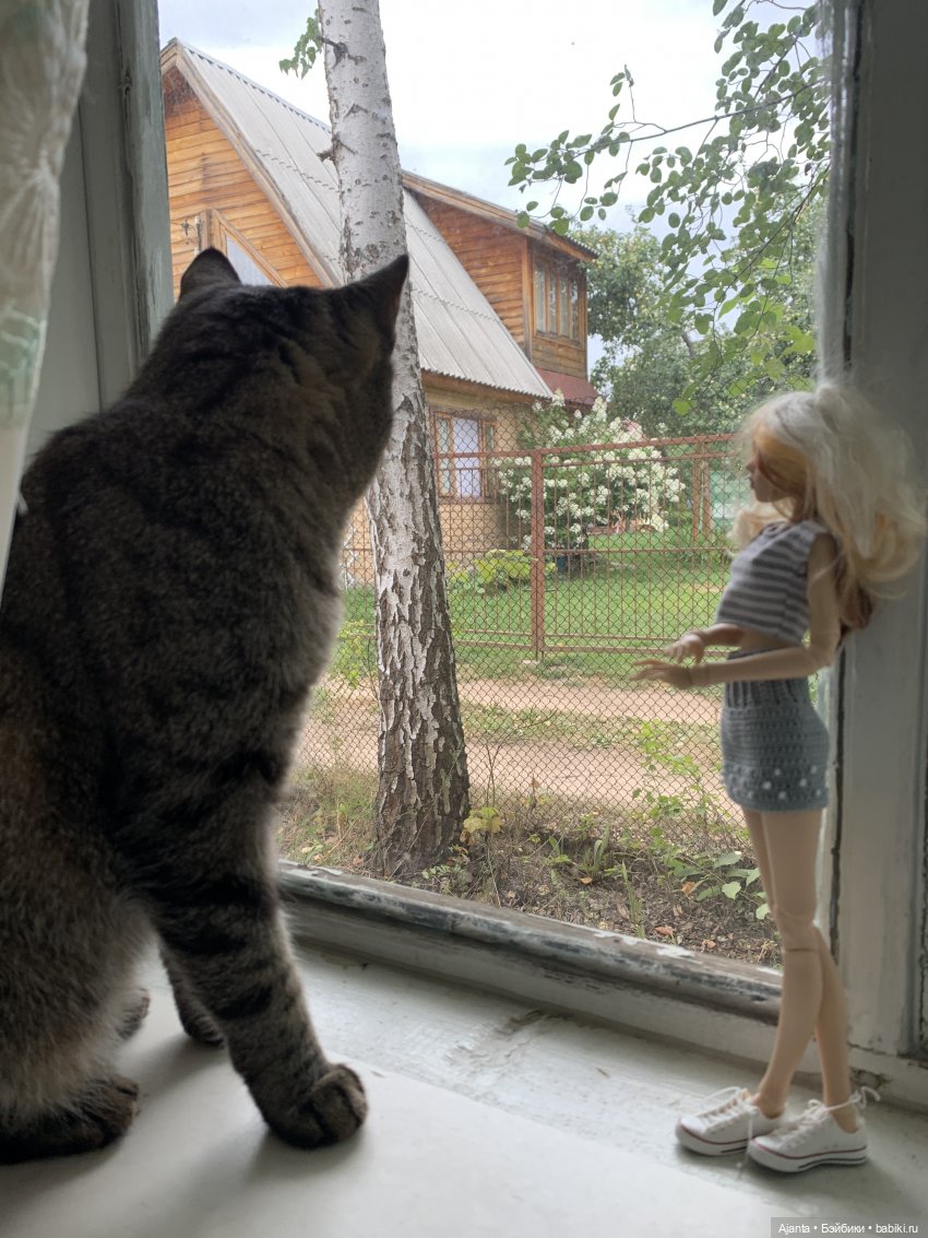 Каникулы Джулии — Домашние фото авторских кукол: личные коллекции