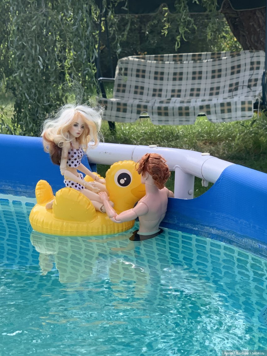 Каникулы Джулии — Домашние фото авторских кукол: личные коллекции