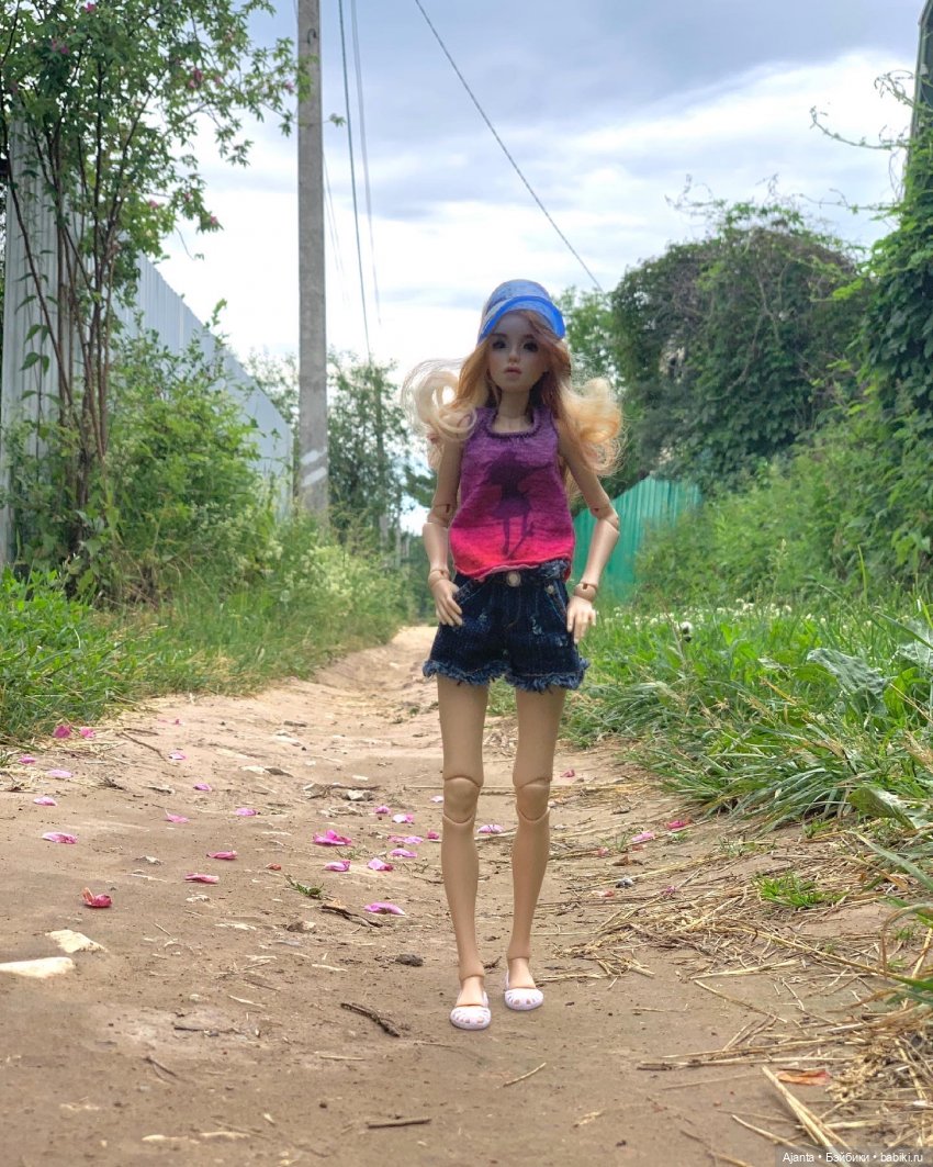 Каникулы Джулии — Домашние фото авторских кукол: личные коллекции