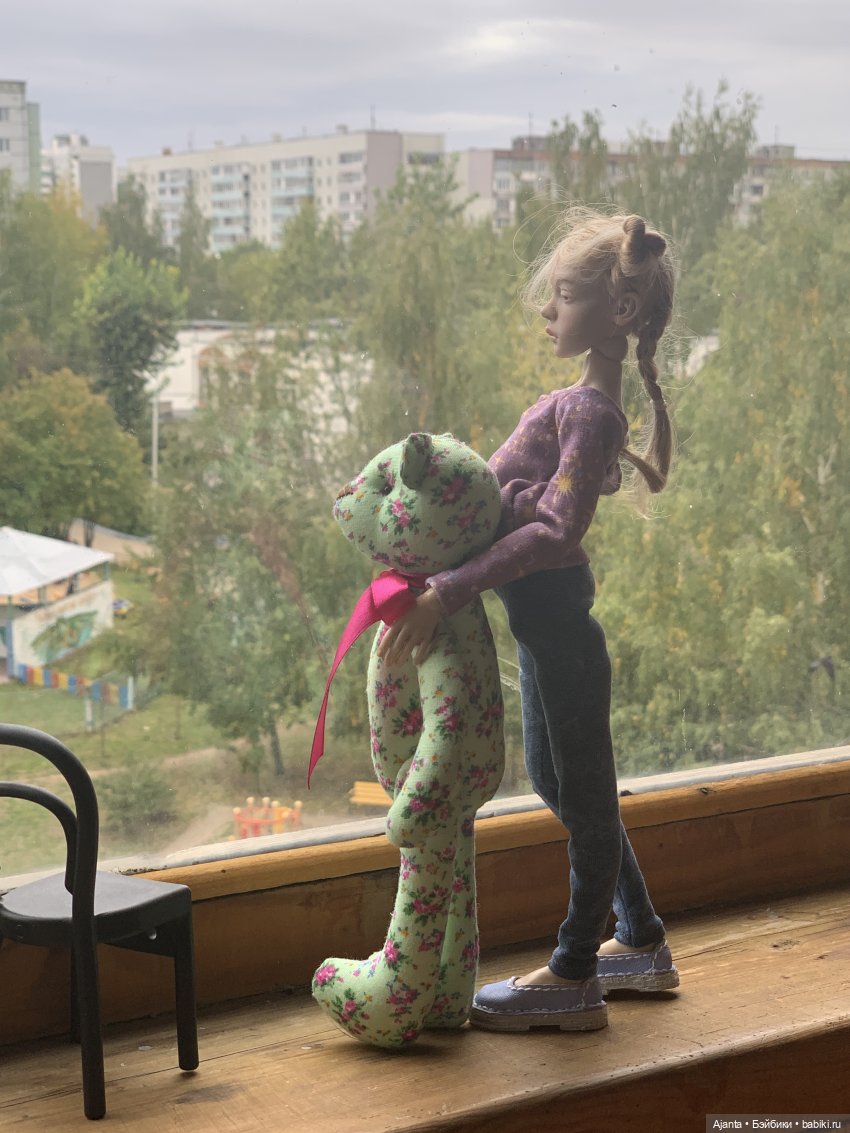 Осенняя грусть — Домашние фото авторских кукол: личные коллекции