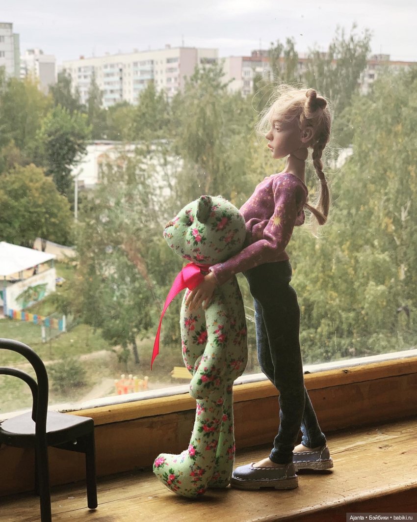 Осенняя грусть — Домашние фото авторских кукол: личные коллекции