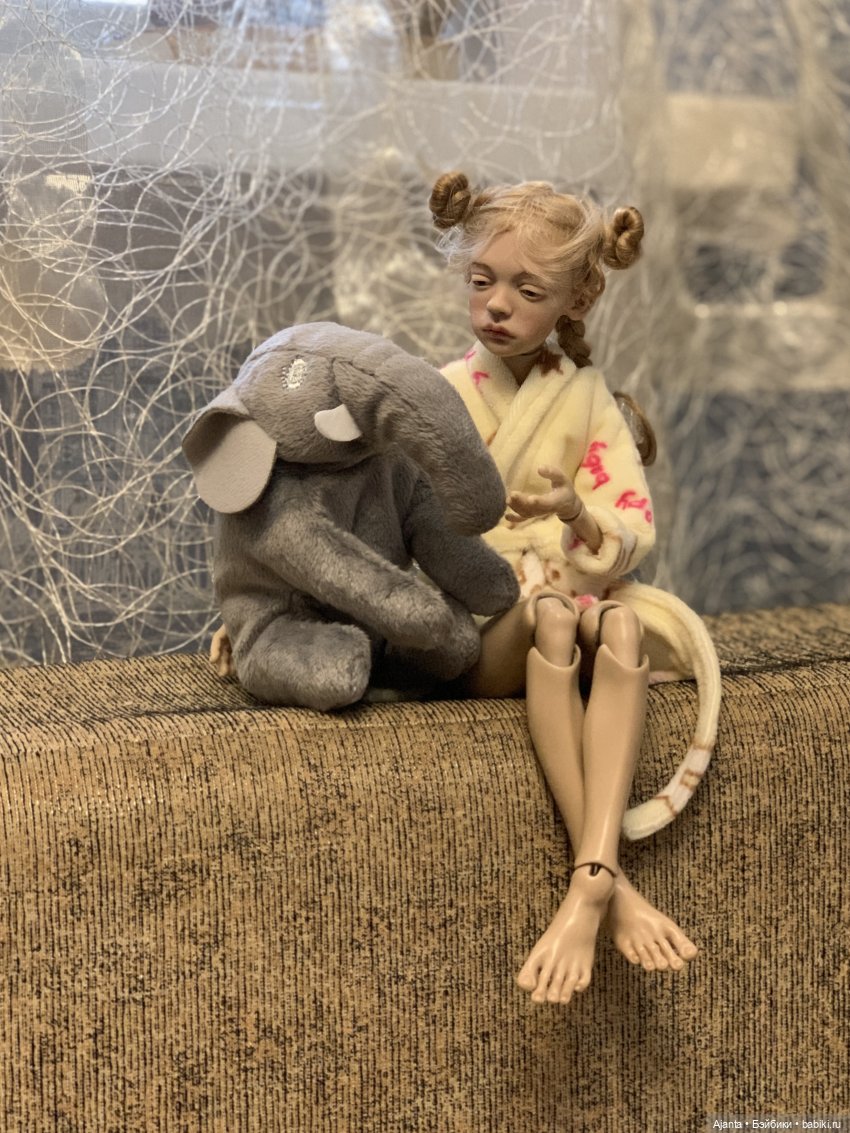 Осенняя грусть — Домашние фото авторских кукол: личные коллекции