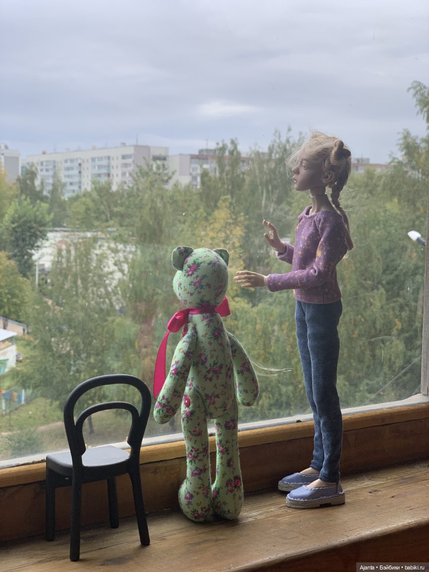 Осенняя грусть — Домашние фото авторских кукол: личные коллекции