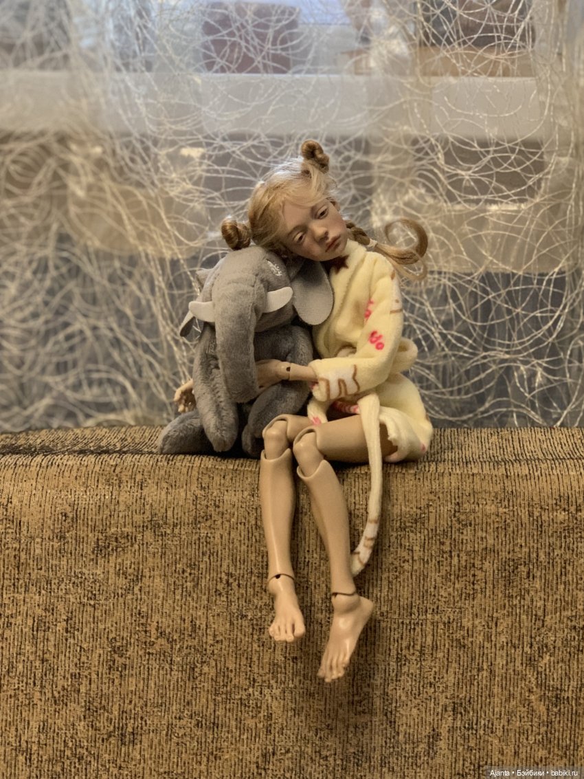 Осенняя грусть — Домашние фото авторских кукол: личные коллекции