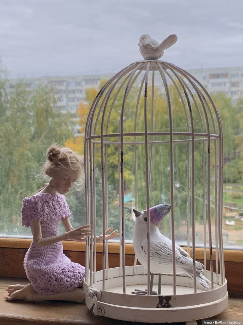 Осенняя грусть — Домашние фото авторских кукол: личные коллекции