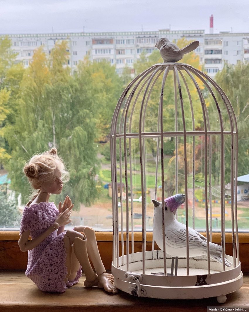 Осенняя грусть — Домашние фото авторских кукол: личные коллекции