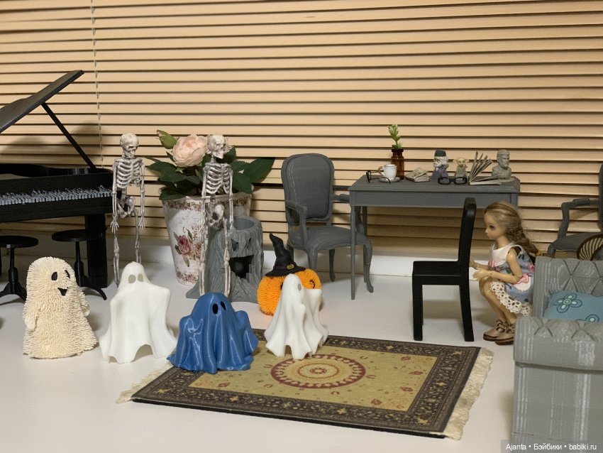 Подготовка к Хеллоуину — Домашние фото авторских кукол: личные коллекции (фото 7)