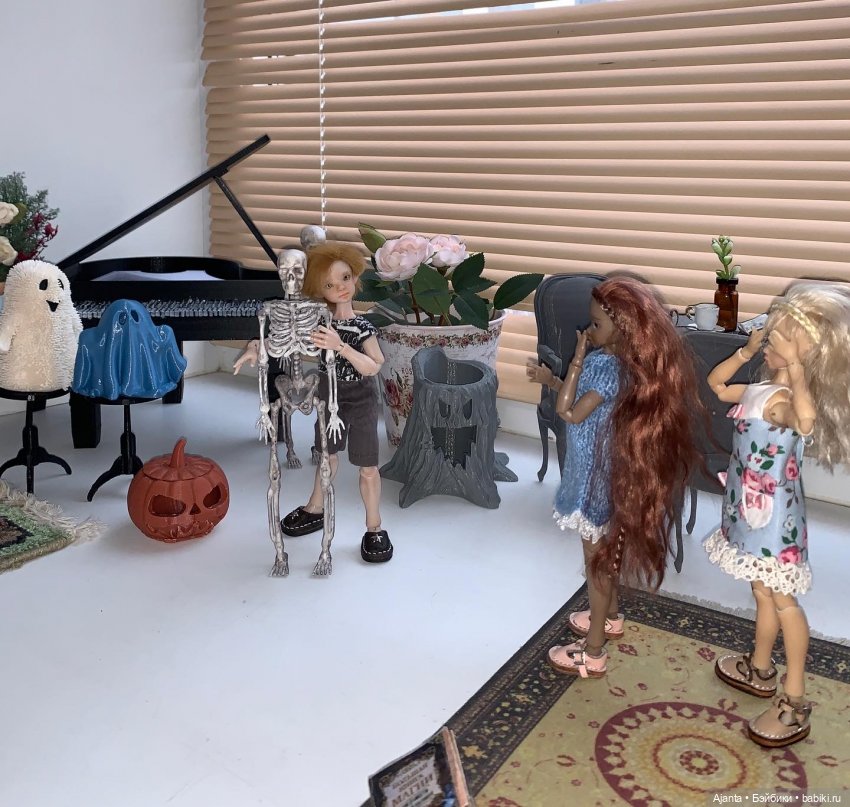 Подготовка к Хеллоуину — Домашние фото авторских кукол: личные коллекции (фото 5)