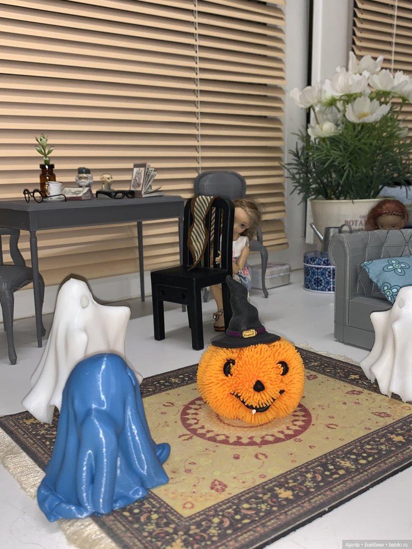 Подготовка к Хеллоуину — Домашние фото авторских кукол: личные коллекции (фото 8)