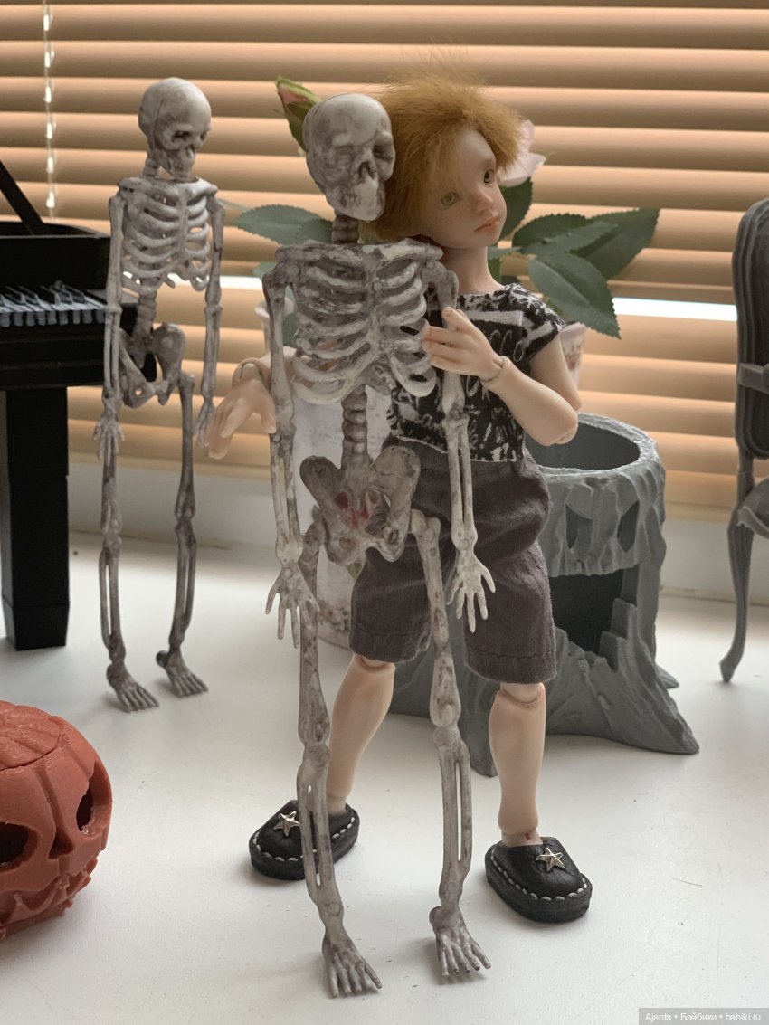 Подготовка к Хеллоуину — Домашние фото авторских кукол: личные коллекции (фото 3)