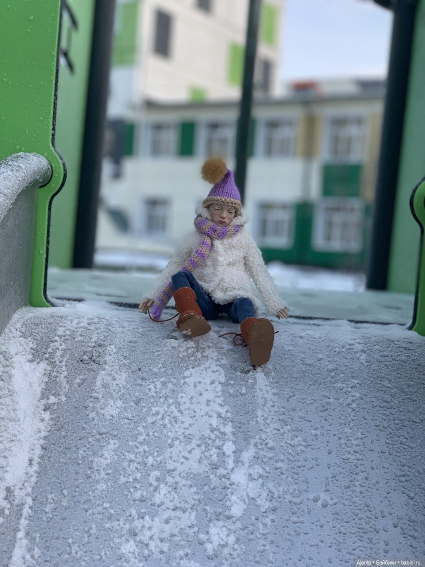 Зимняя прогулка — Домашние фото авторских кукол: личные коллекции (фото 4)