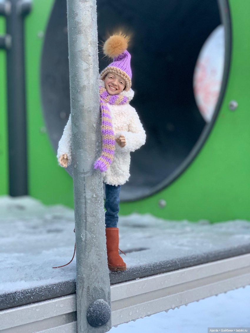 Зимняя прогулка — Домашние фото авторских кукол: личные коллекции (фото 5)