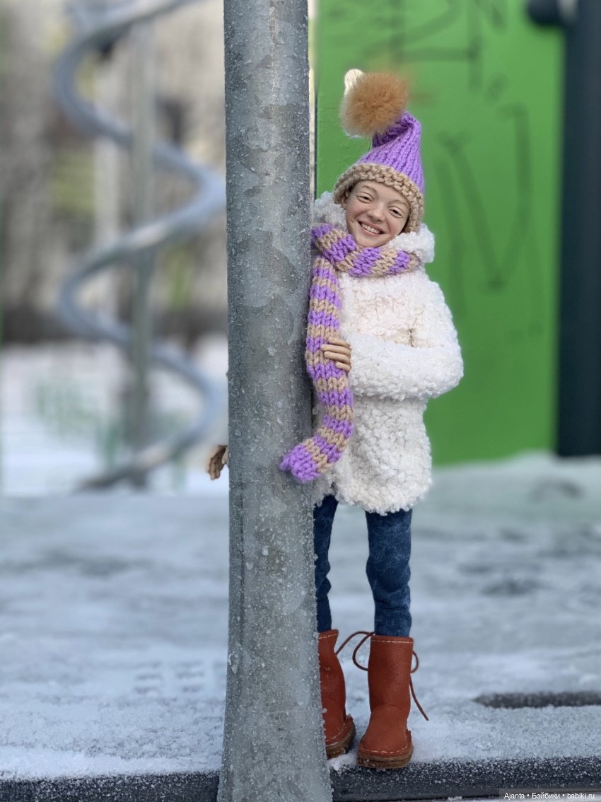 Зимняя прогулка — Домашние фото авторских кукол: личные коллекции (фото 6)