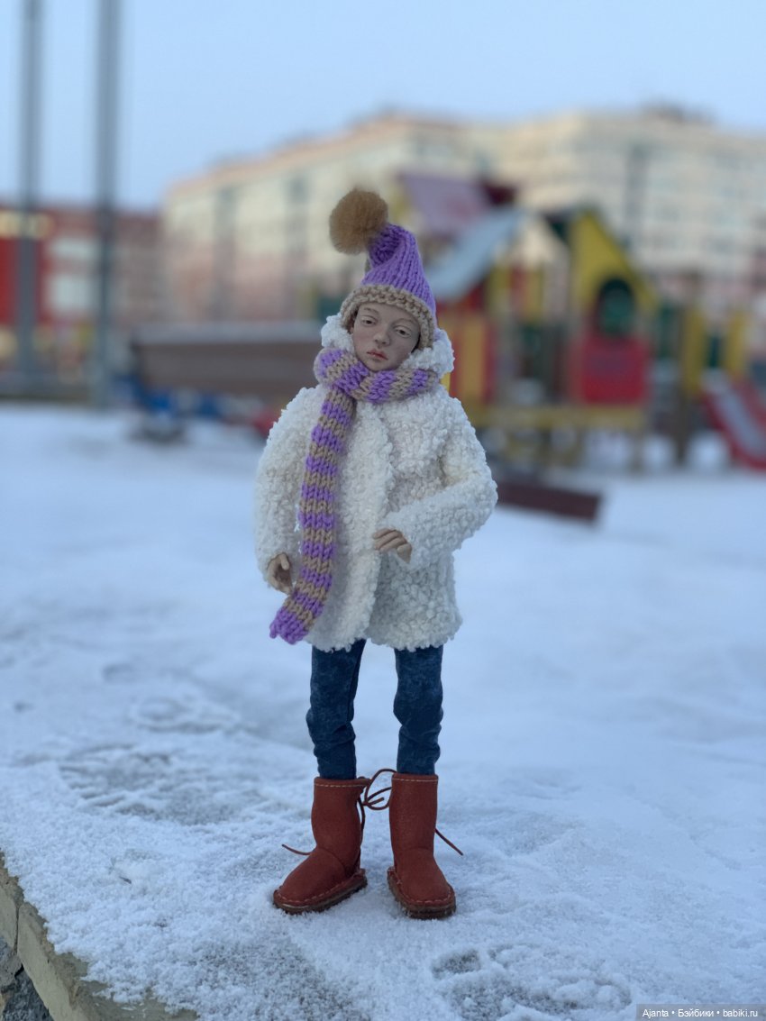 Зимняя прогулка — Домашние фото авторских кукол: личные коллекции (фото 7)