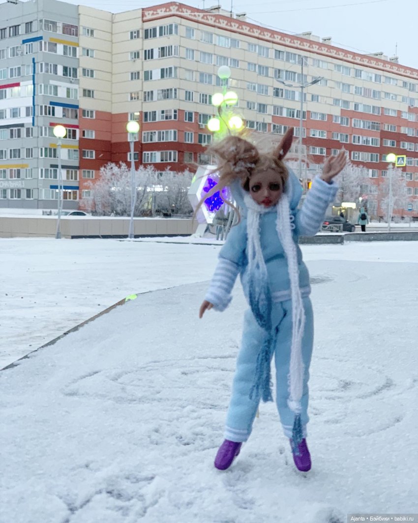 Зимняя прогулка — Домашние фото авторских кукол: личные коллекции (фото 9)