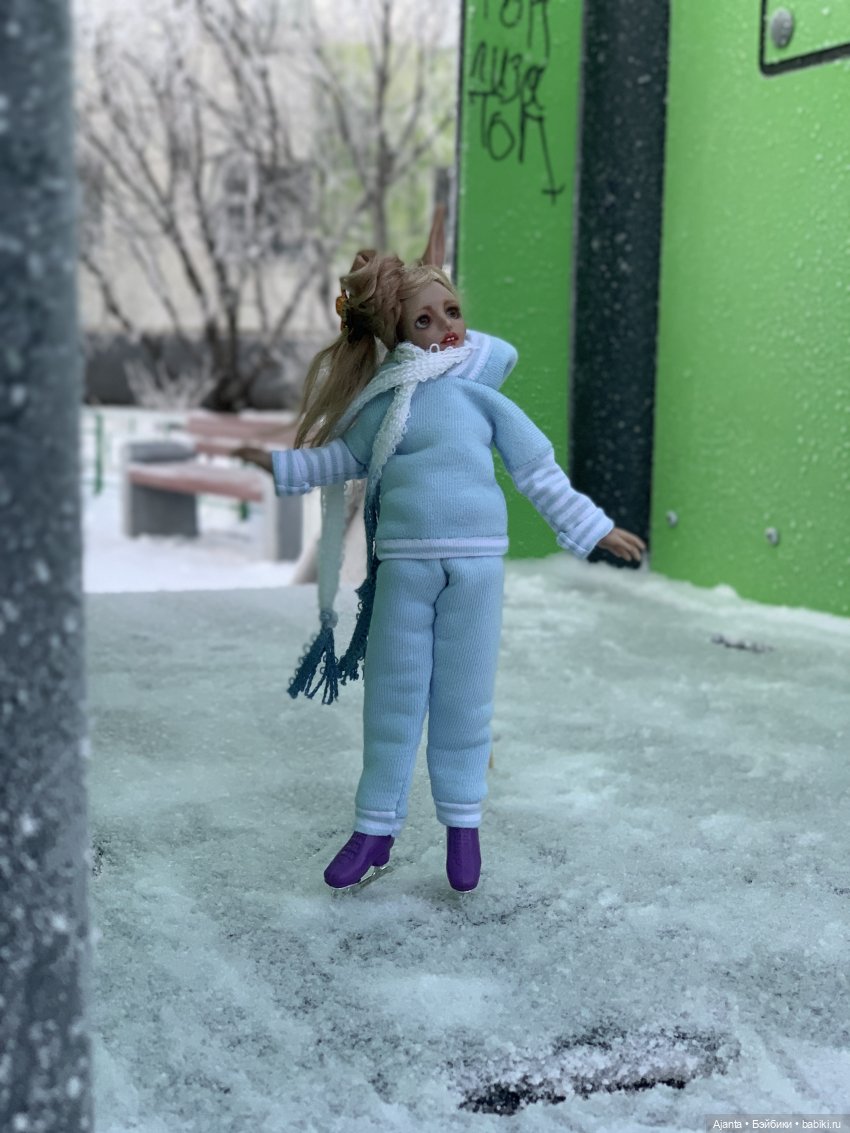 Зимняя прогулка — Домашние фото авторских кукол: личные коллекции (фото 10)