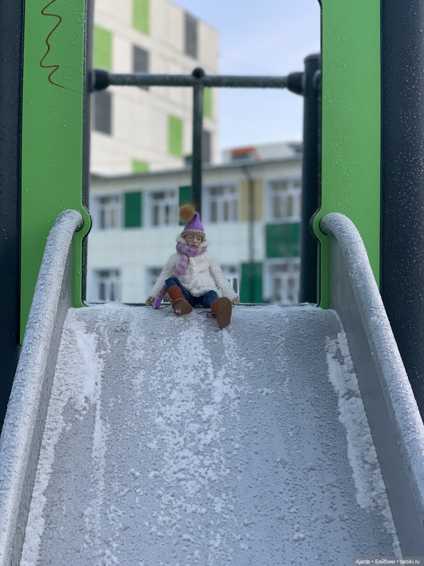 Зимняя прогулка — Домашние фото авторских кукол: личные коллекции (фото 3)