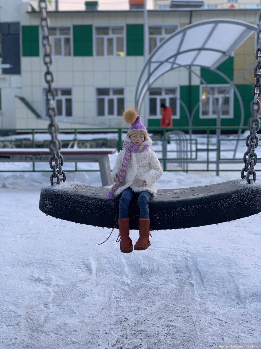 Зимняя прогулка — Домашние фото авторских кукол: личные коллекции (фото 2)