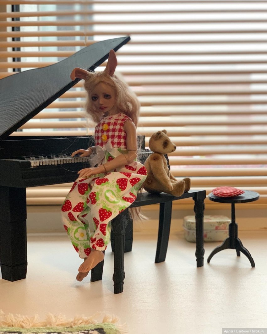 Зайкина сказка — Домашние фото авторских игрушек: Тедди