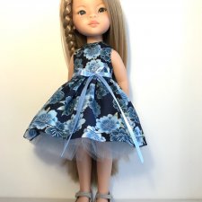 Платье для кукол Паола Рейна (Paola Reina) 32см и других со схожими размерами.