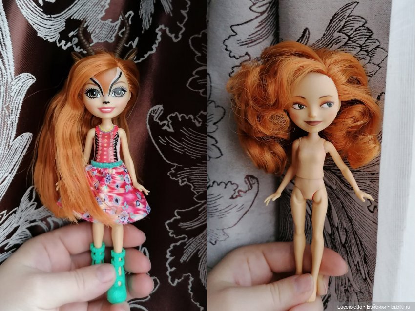 Enchantimals Gabriela Gazelle: оригинал и репейнт