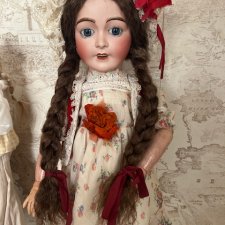 Антикварная французская кукла Limoge