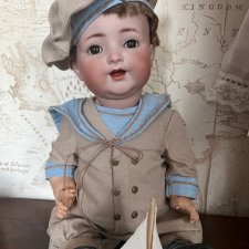 Антикварная кукла Kämmer Reinhardt 126