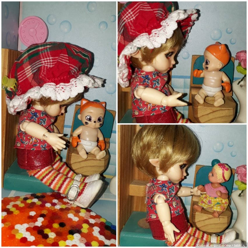 Карманные бабки или Энжи в няньках