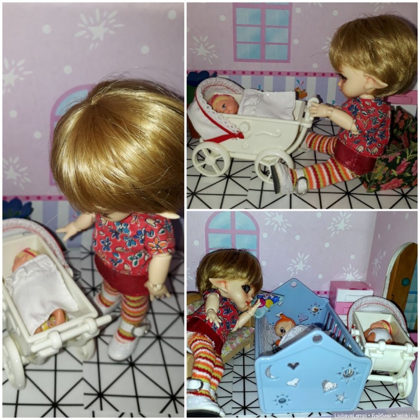 Карманные бабки или Энжи в няньках