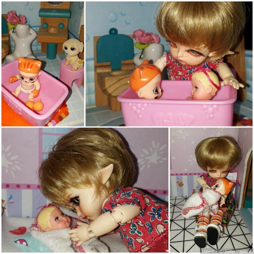 Карманные бабки или Энжи в няньках