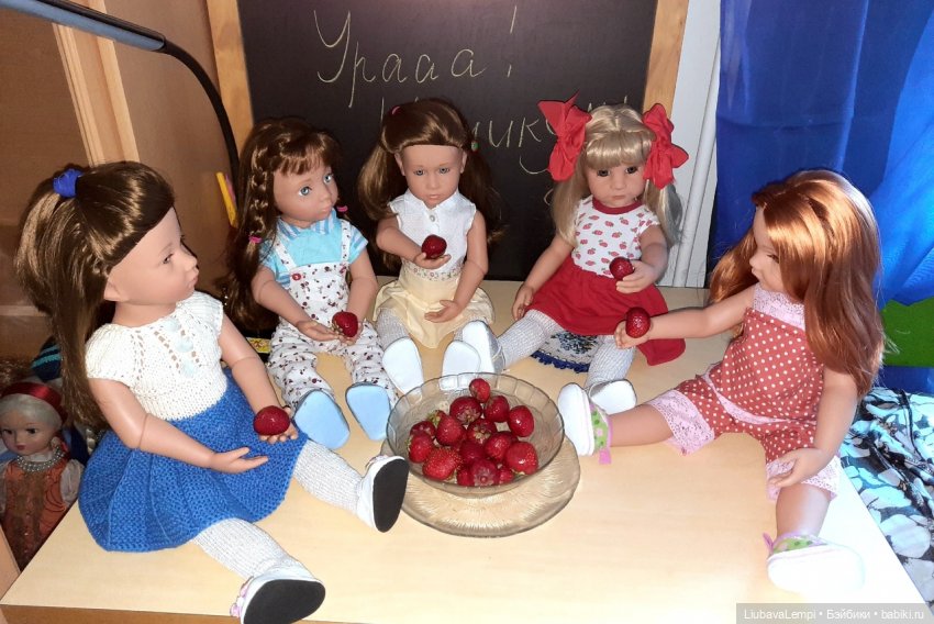 Летний денёк или о чём мечтают мои девчонки