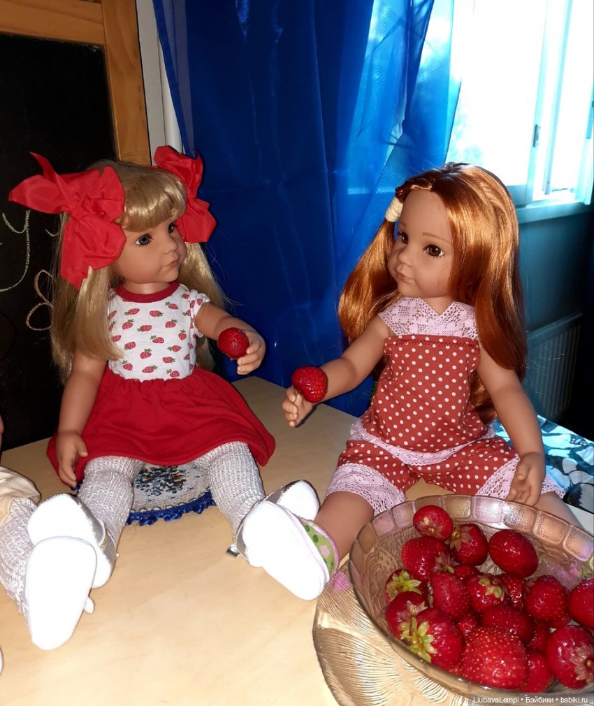 Летний денёк или о чём мечтают мои девчонки