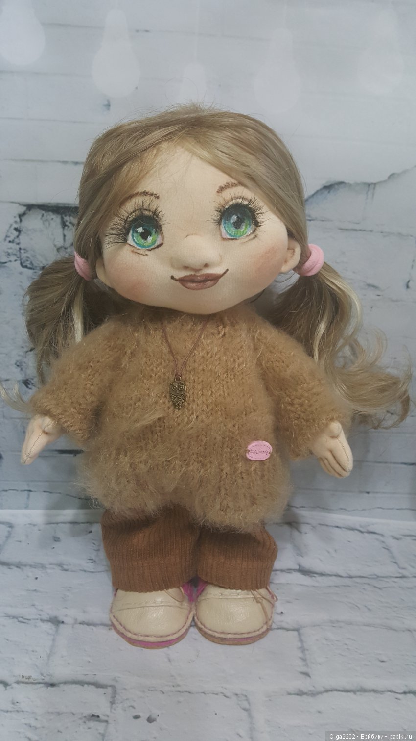 Ольга — Текстильные куколки по авторской вы
