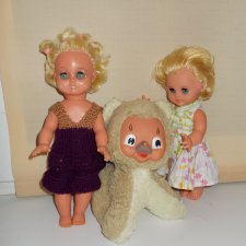 Старые добрые куклы и редкий зверь.