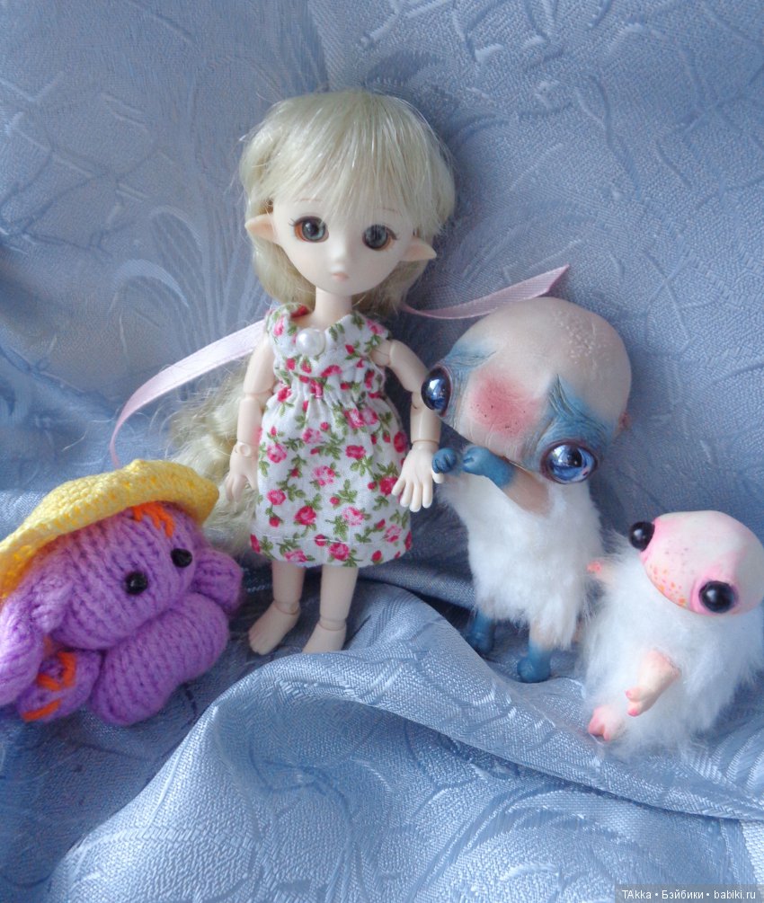 Некоторое время я не смогу заходить сюда. И поэтому - моя Самая Последняя кукла на сегодня (фото 2)