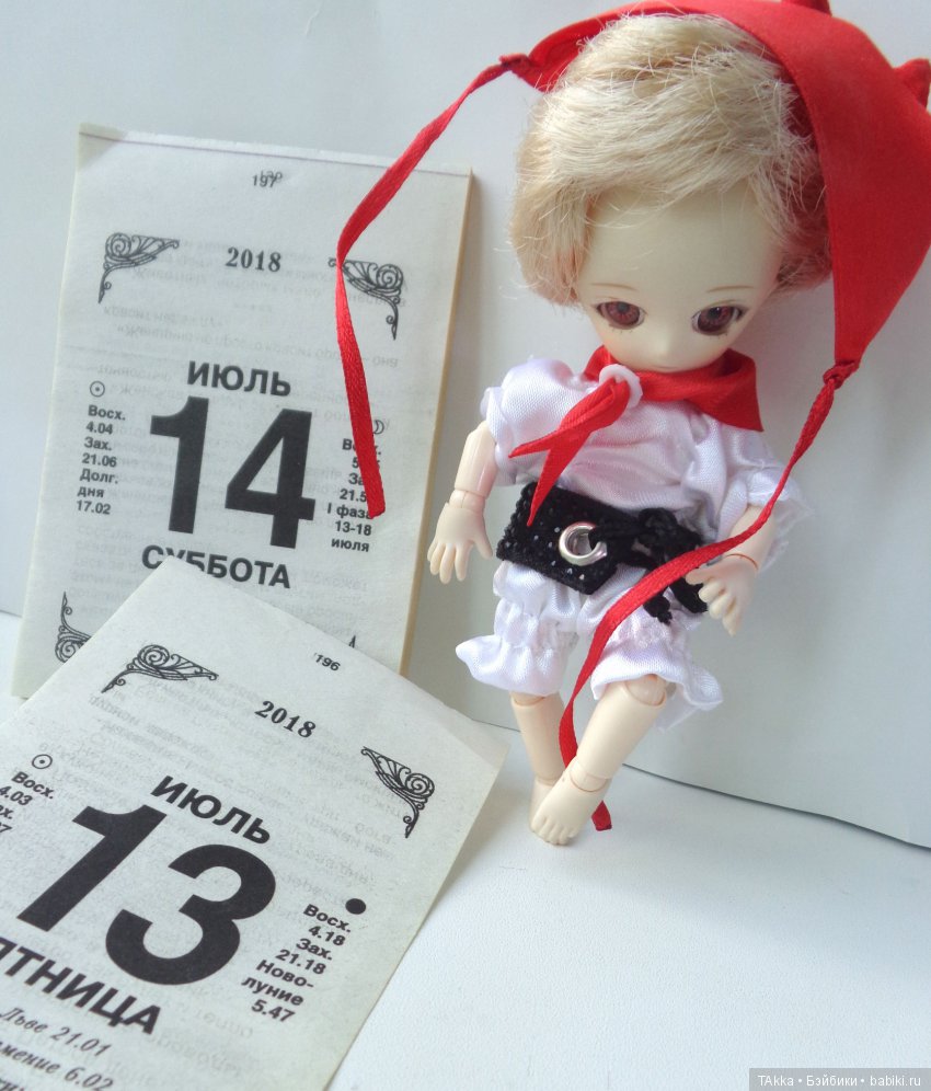 Парик 3,5' симпатично смотрится на Маленькой Анжеле (окружность головы 4 с небольшим дюйма) (фото 4)