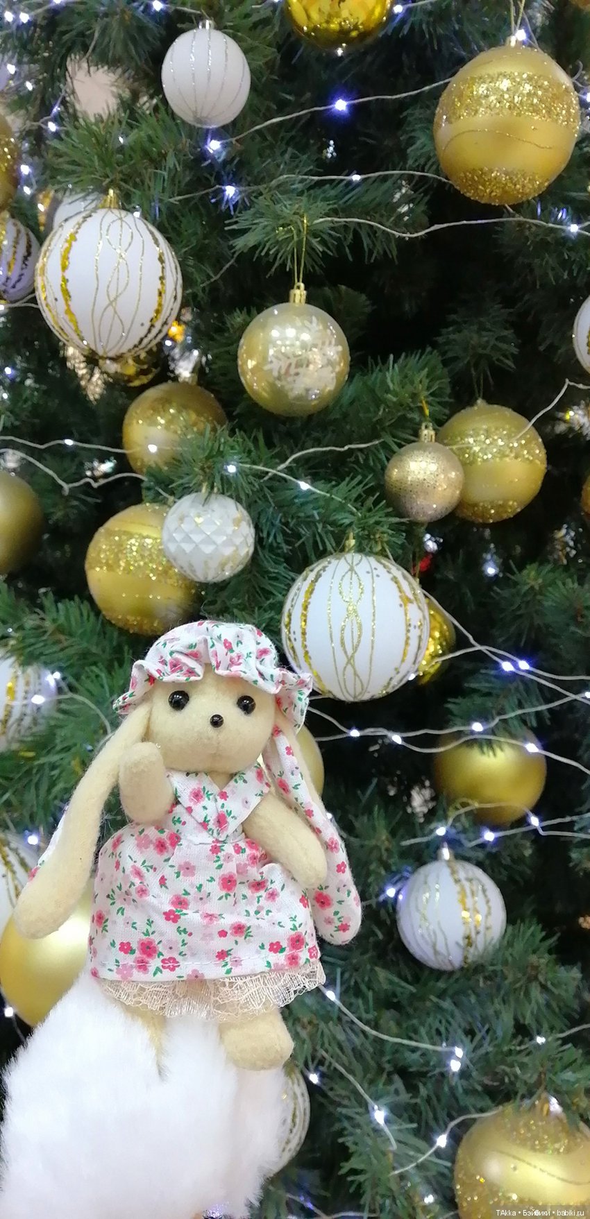 Новогодний заяц — Выкройка зайца и кролика: Тильда